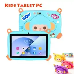 Kids Tablet PC with 7-inch Display Learning Machine Early Education Toy with Protective Case product image
