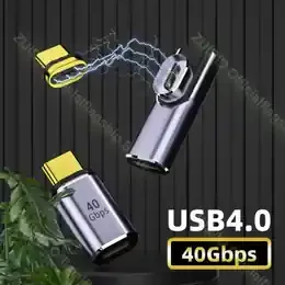 USB4.0 Thunderbolt3 Magnetic Adapter USB C To Type C 40Gbps 100W Fast Charging Magnet Converter Cable 8K@60Hz USB Type C Adapter product image
