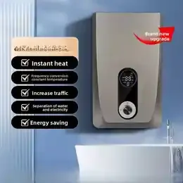 Instant electric wall-mounted water heater