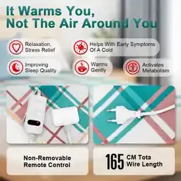 110/220V Electric Blanket Thicker Heaters Home Bed Sheet Thermal Mat 3 Size Winter Home Thermostat Double Body Warmer Pads product image