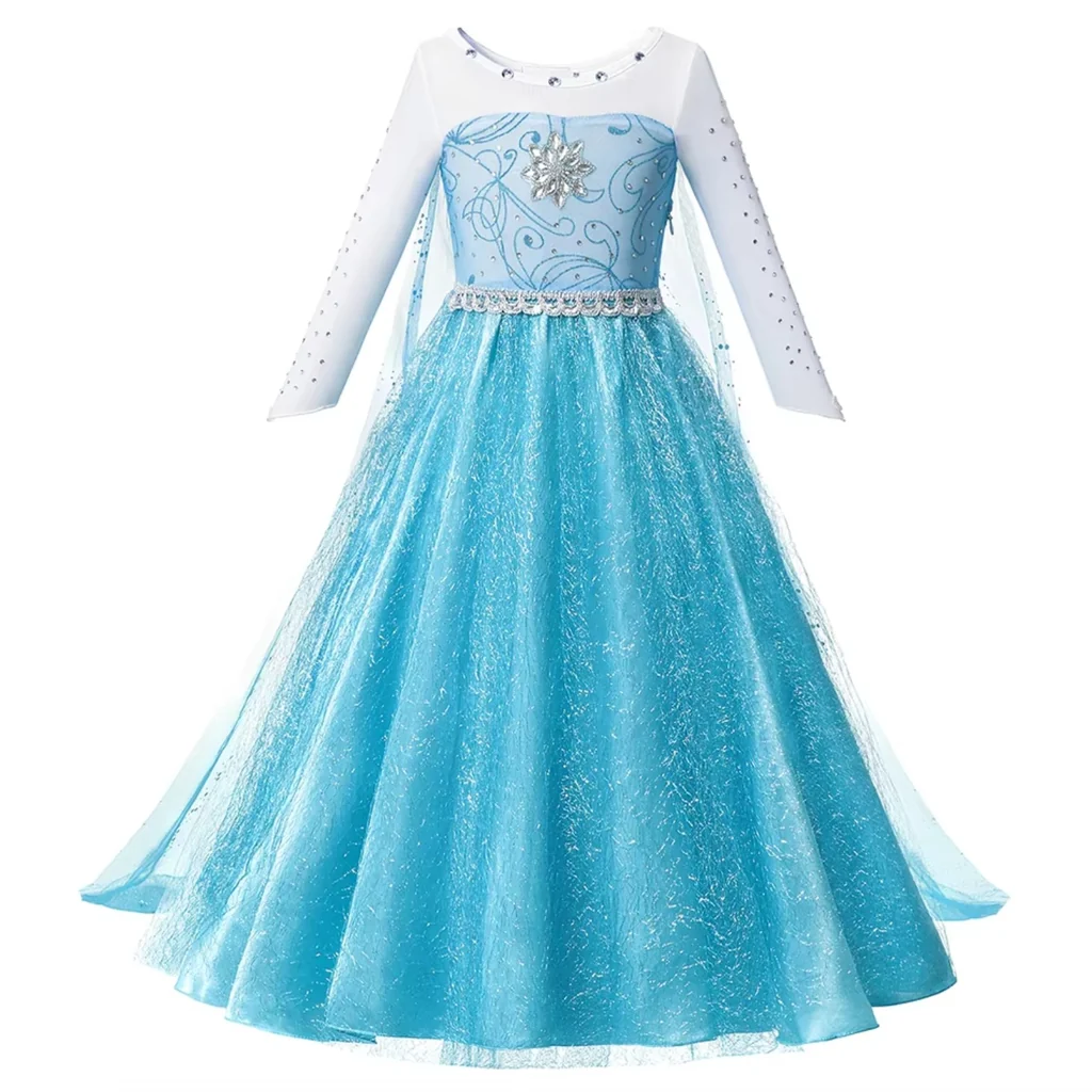 Girls Princess Dress Costume Set with Accessories product image