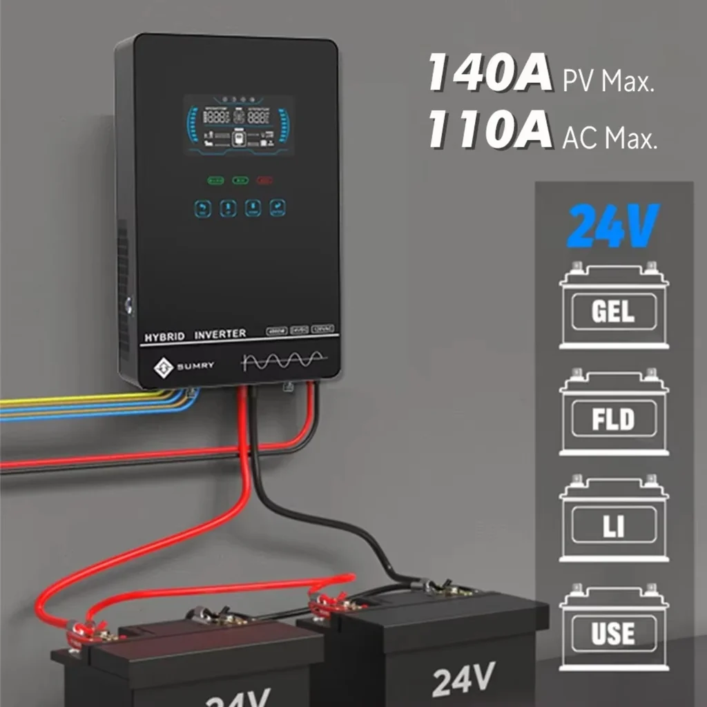 SUMRY HGX Series 4000W 24V Hybrid Solar Inverter product image