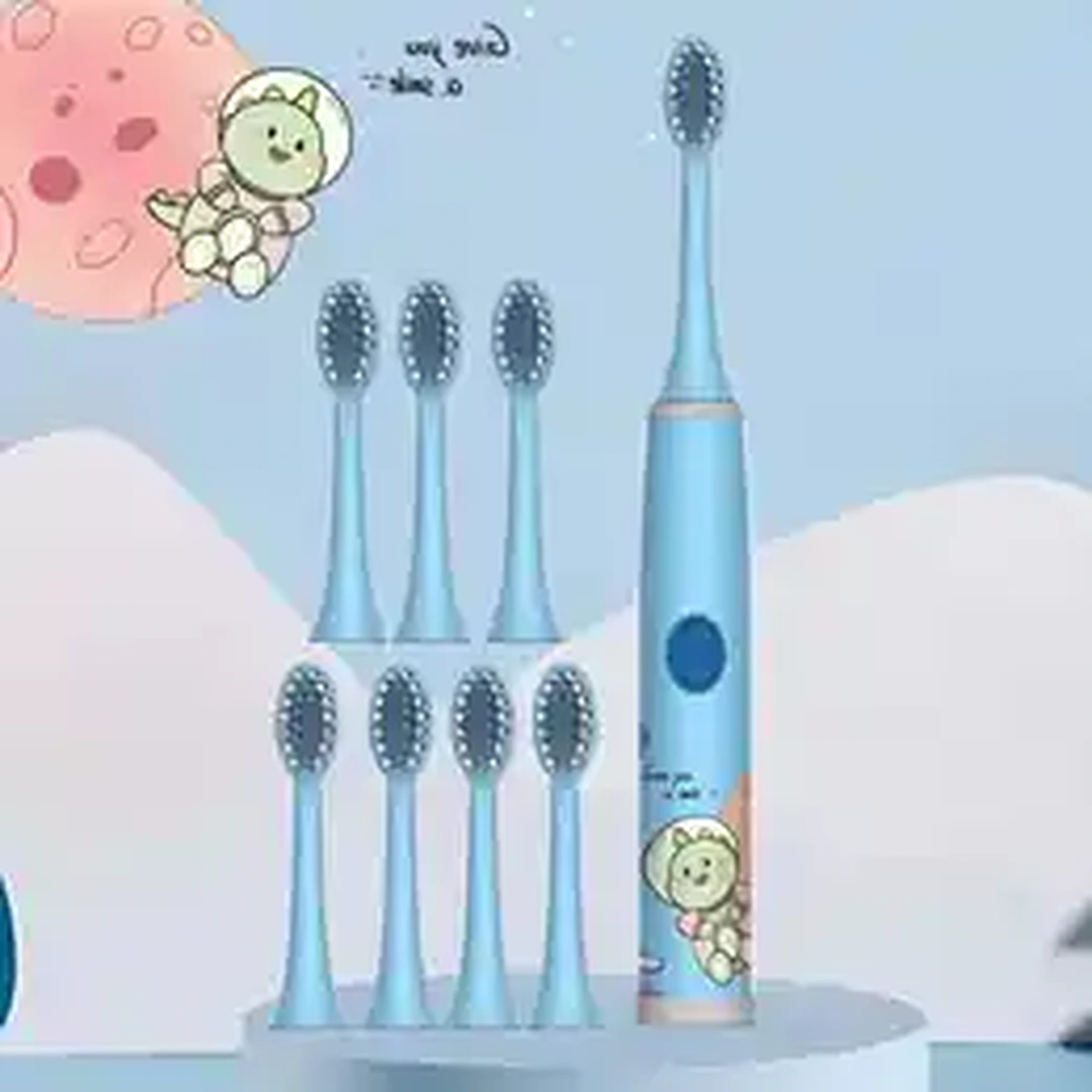 Kids Cartoon Electric Toothbrush – Soft Bristles product image