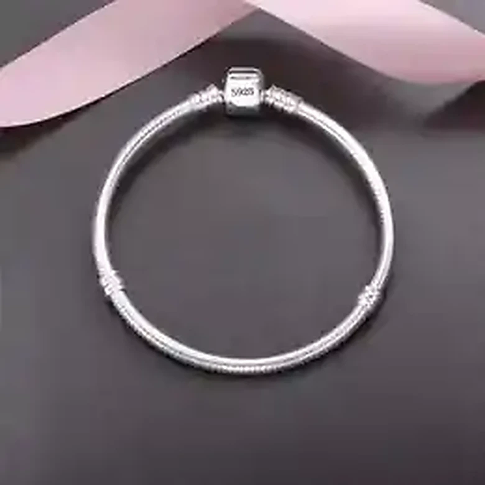 925 Sterling Silver Snake Chain Bracelet