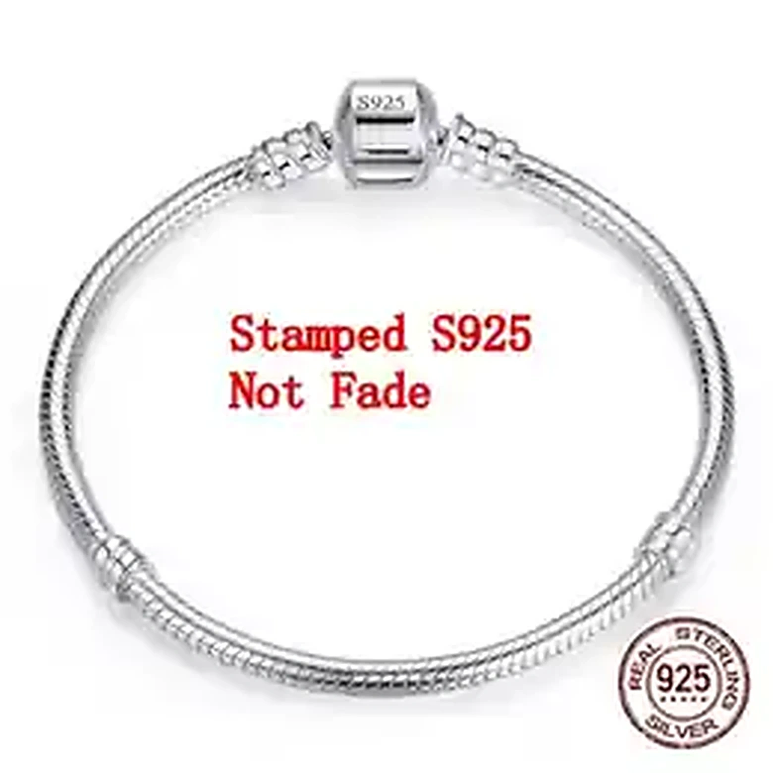 925 Sterling Silver Snake Chain Bracelet product image