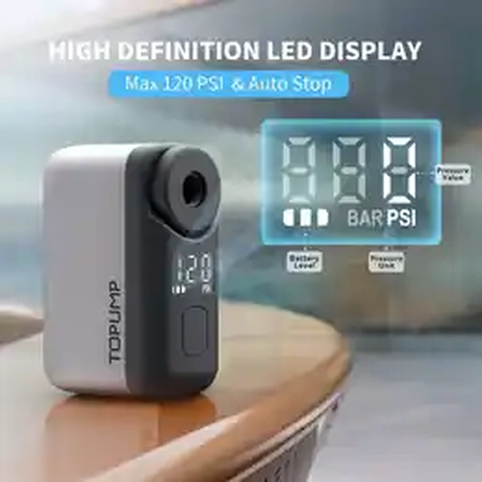 TOPUMP TB2 PRO Mini Portable Electric Pump product image