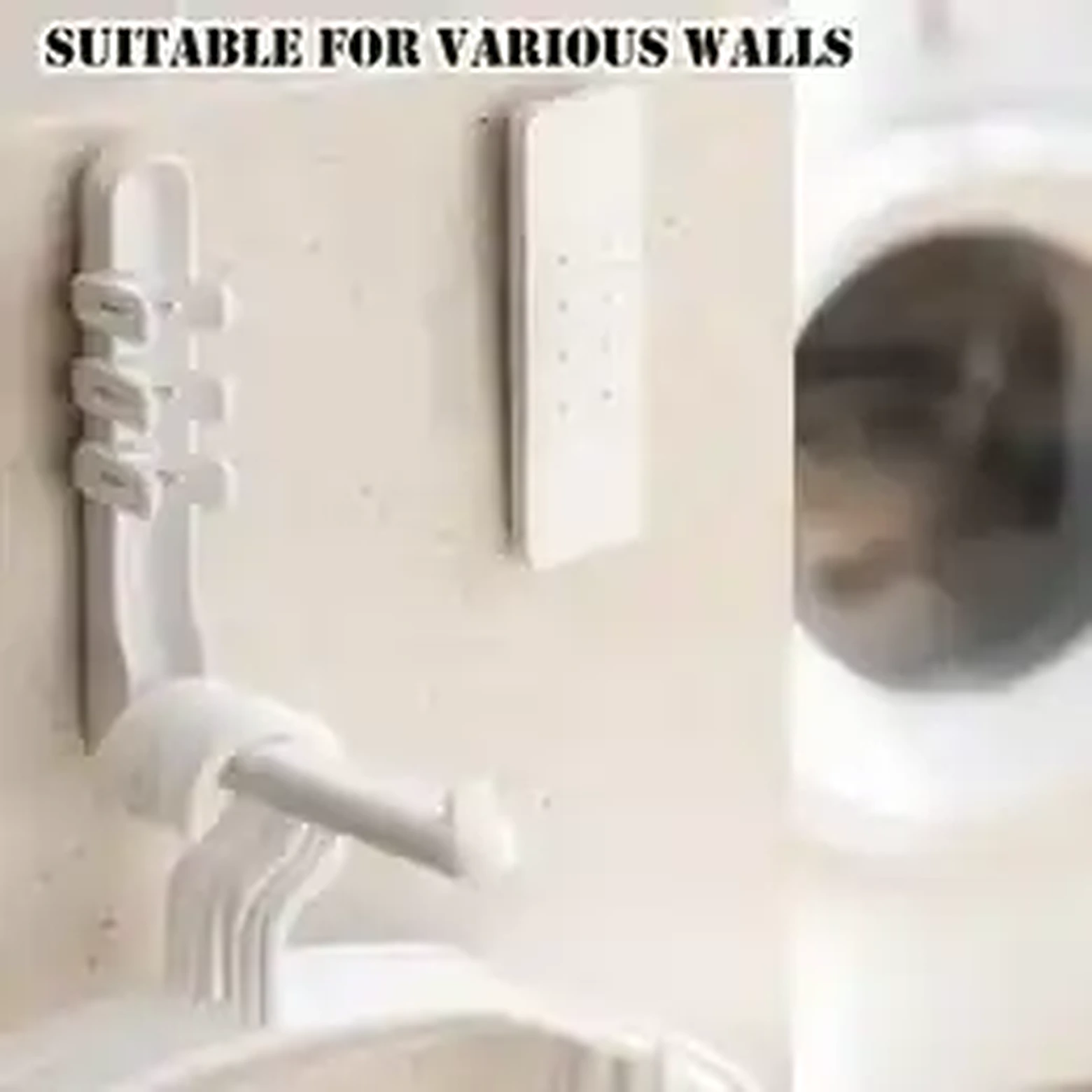 3pcs No-Drill Magnetic Remote Holder product image