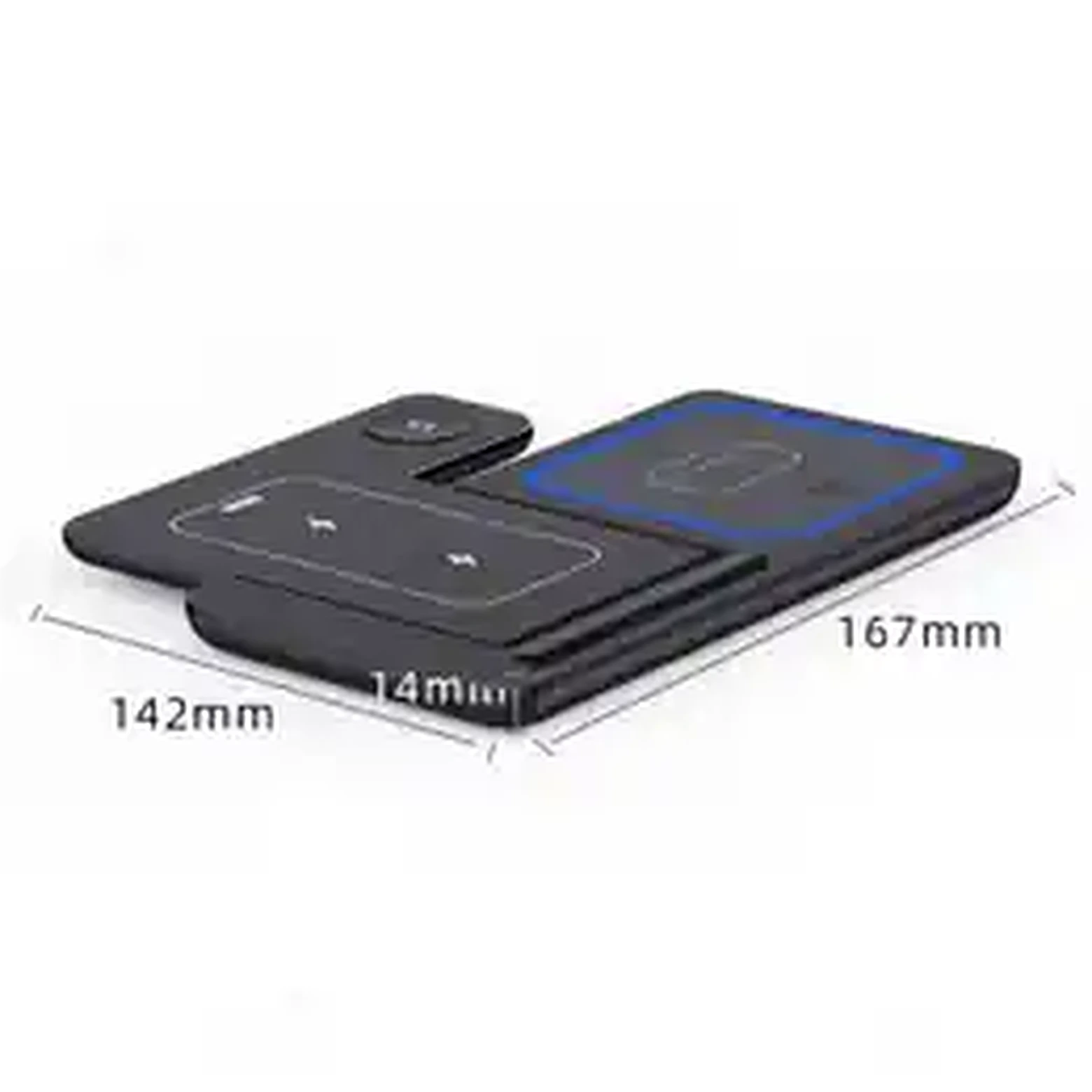 Foldable 3-in-1 Wireless Charging Station • Phone, Watch & AirPods product image