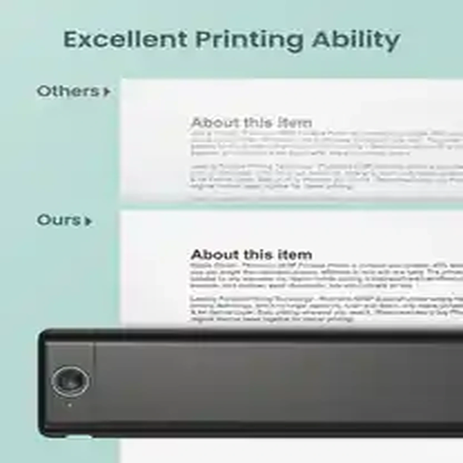 Phomemo M08F A4 Portable Thermal Printer • Wireless & Inkless product image