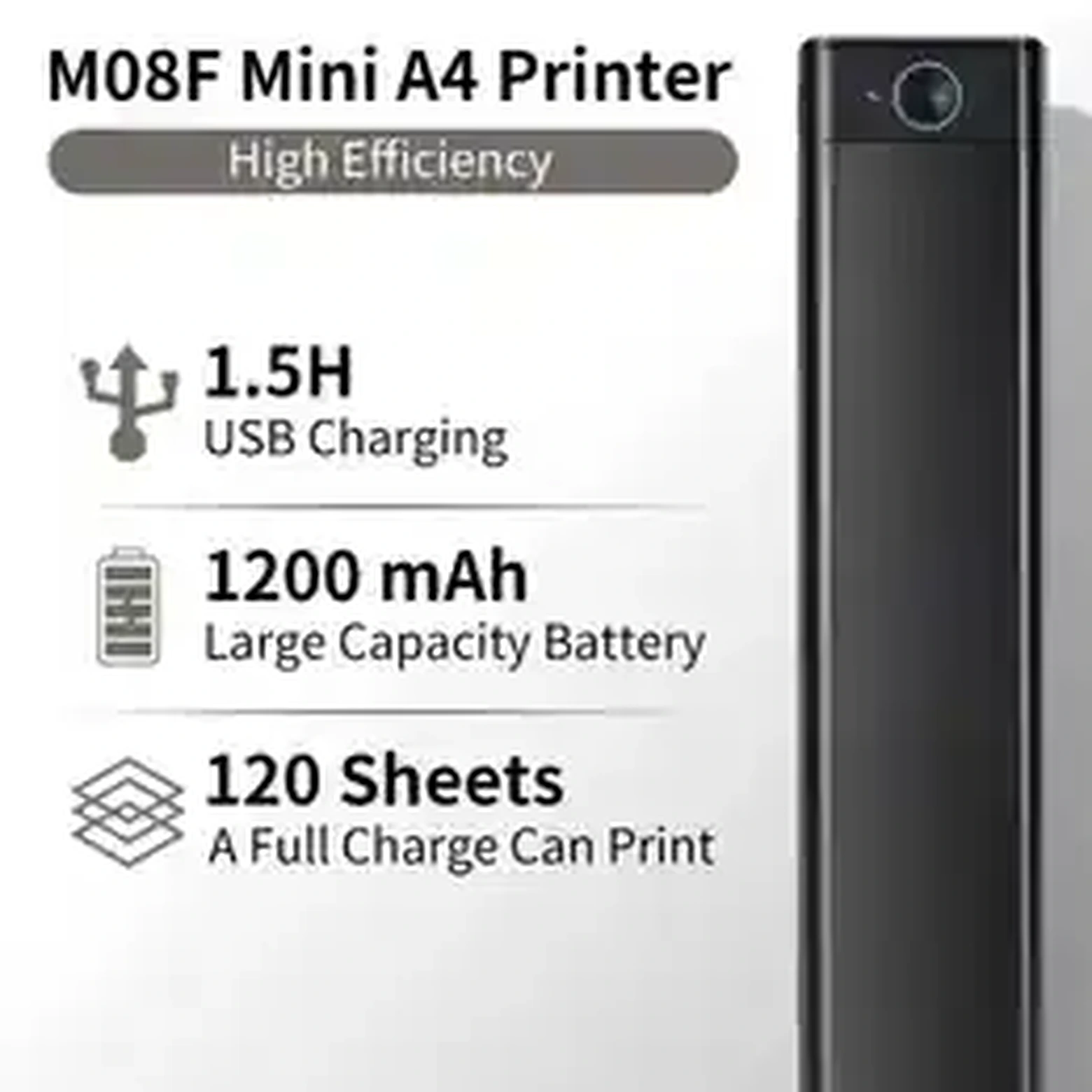 Phomemo M08F Mini A4 Portable Printer • Wireless & Inkless product image