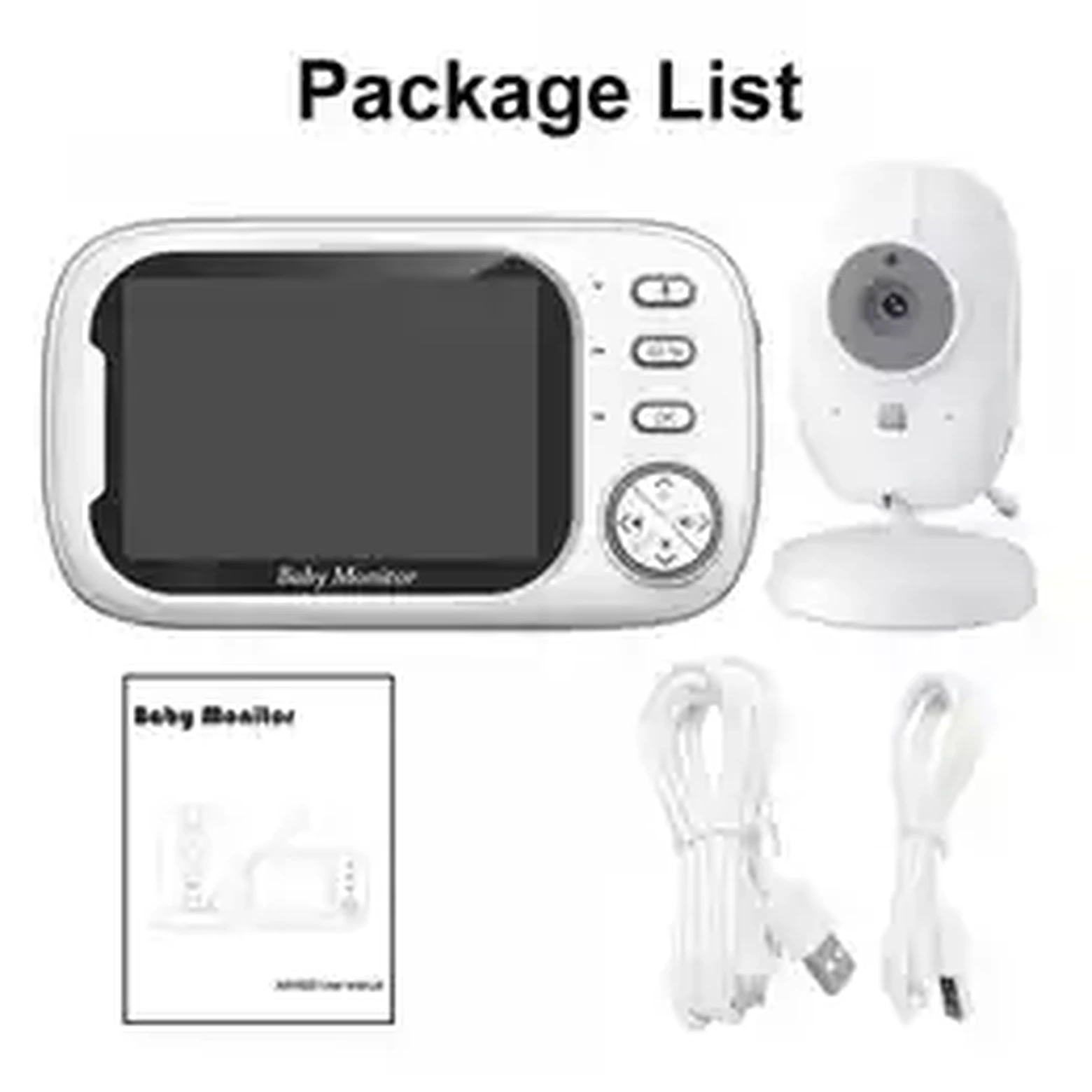 Cdycam baby monitor two way audio
