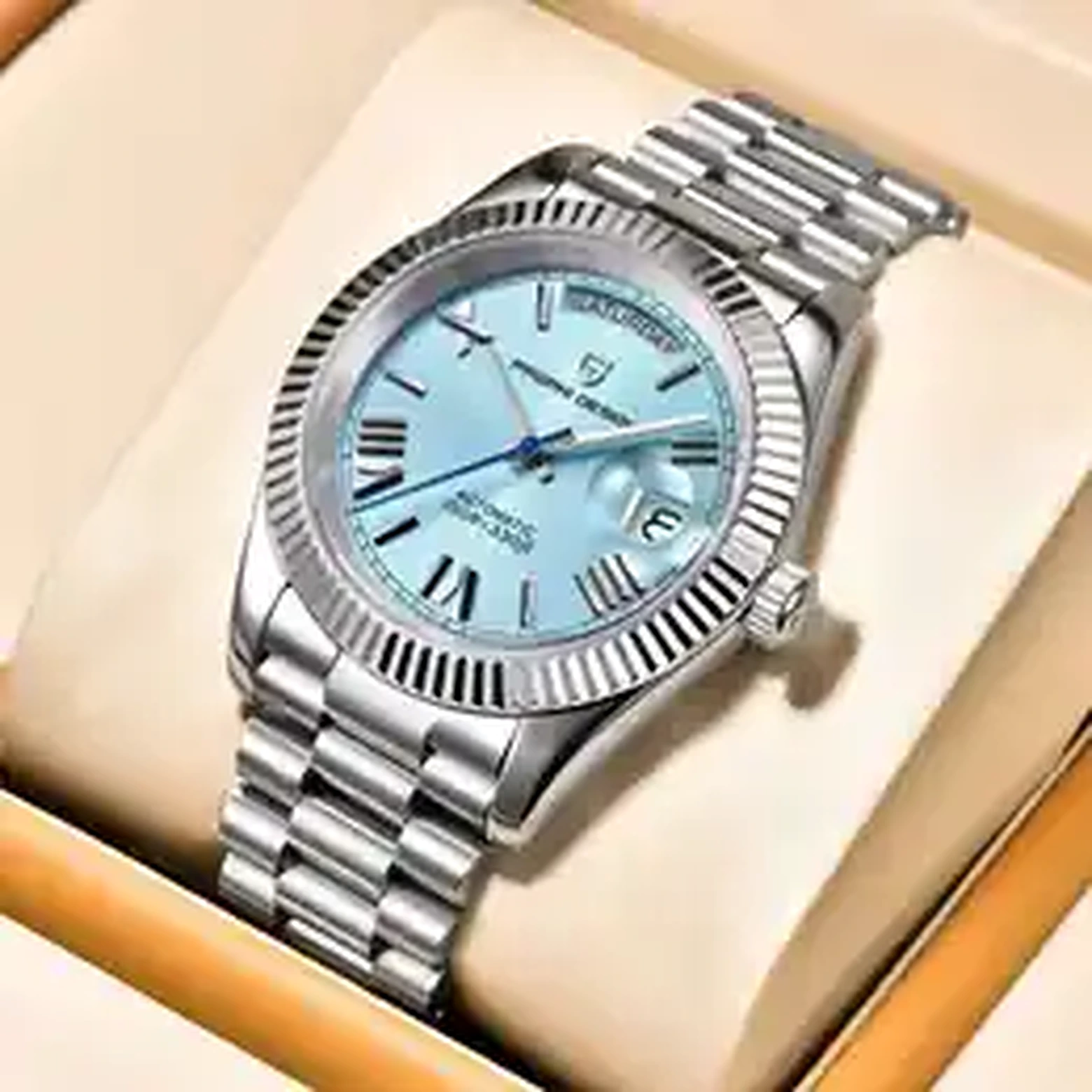 PAGANI DESIGN DD36 watch in presentation box