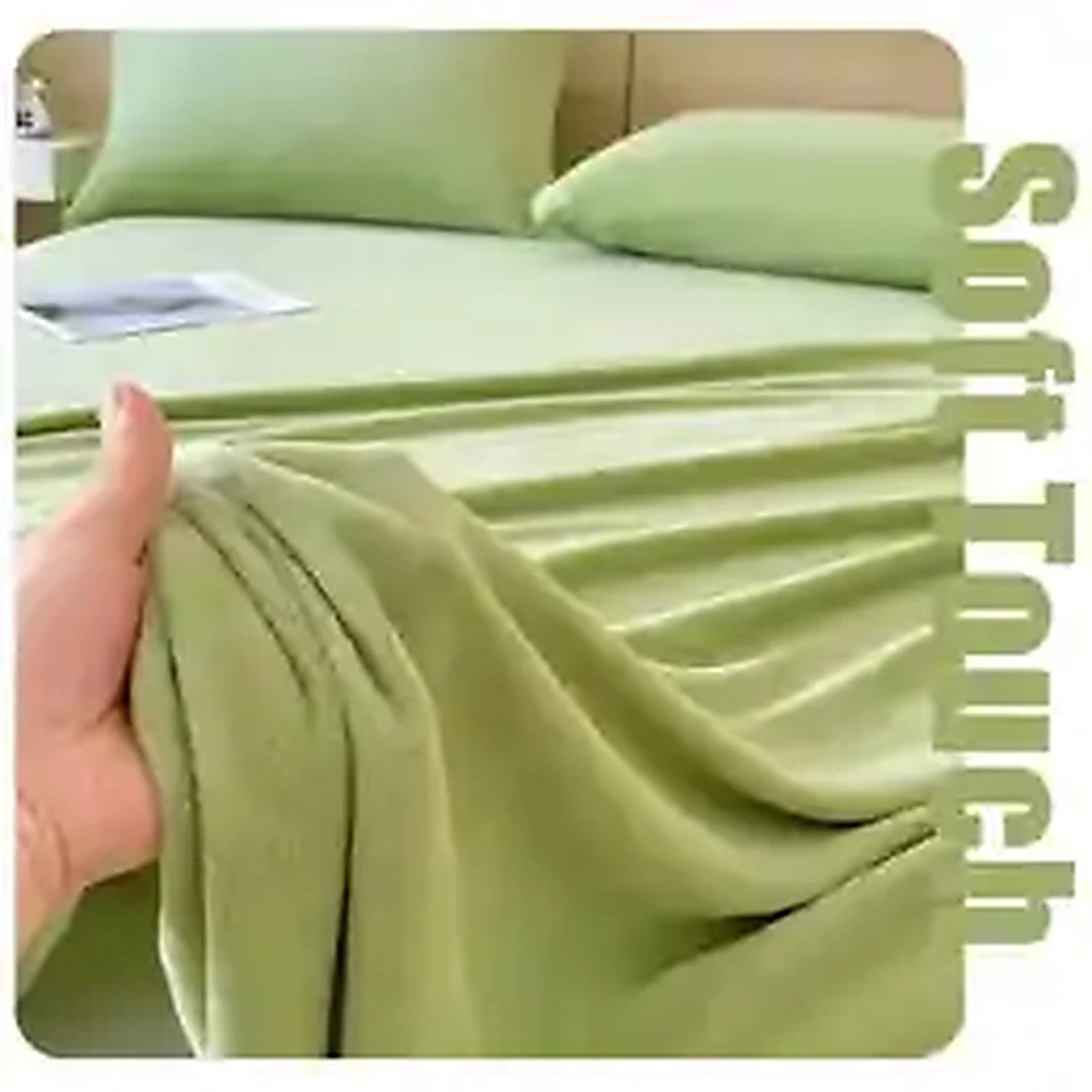 Winter warm thickened milk velvet bedding set