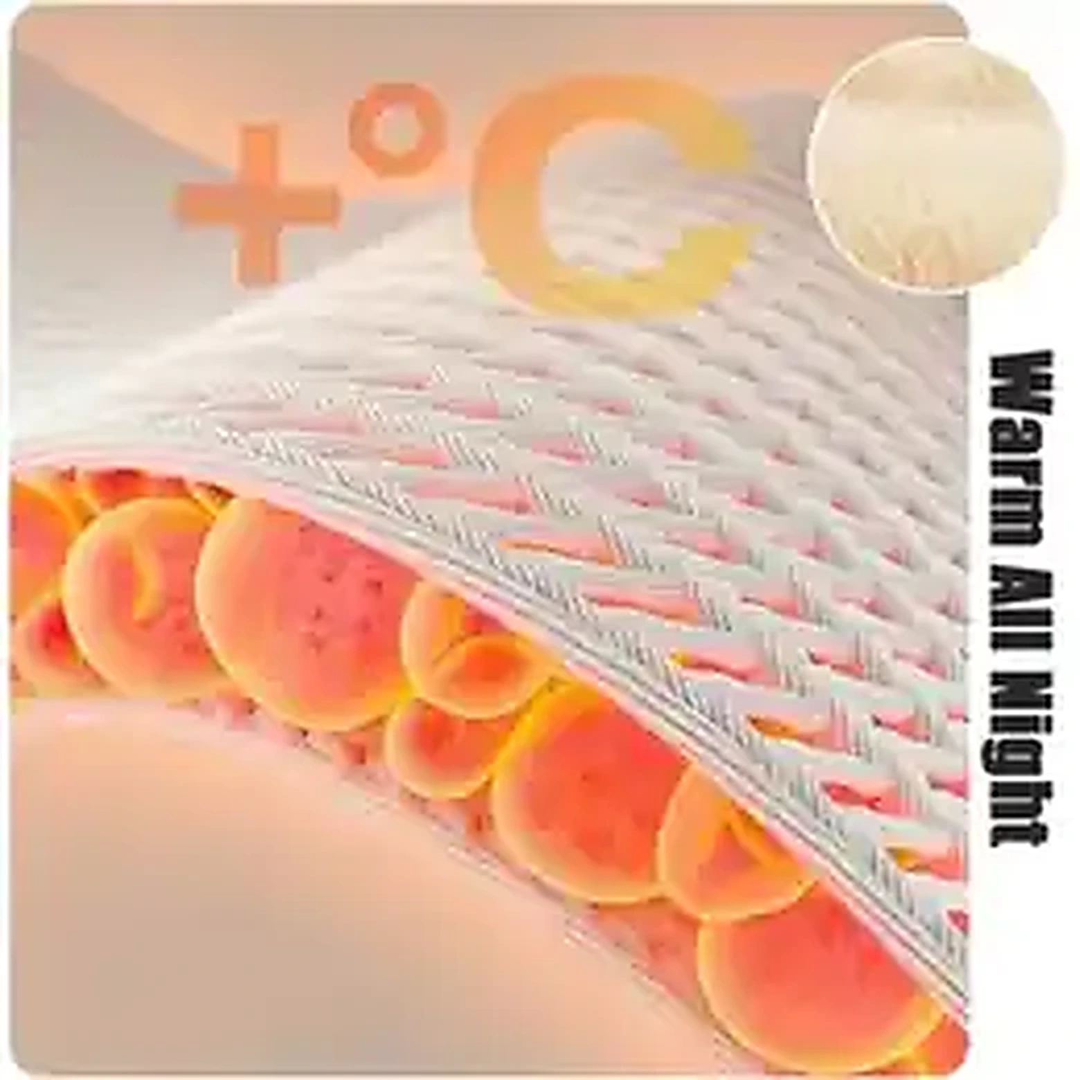 Warm milk velvet bedding texture and thickness