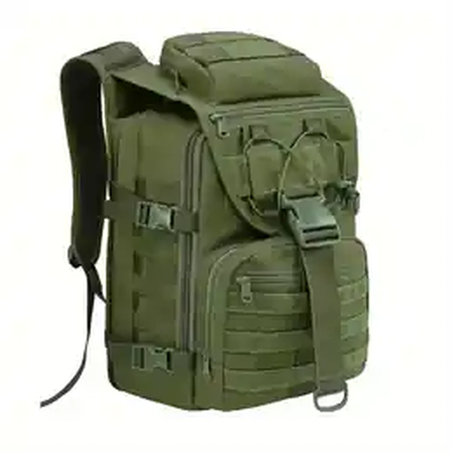 Olive green tactical backpack variant