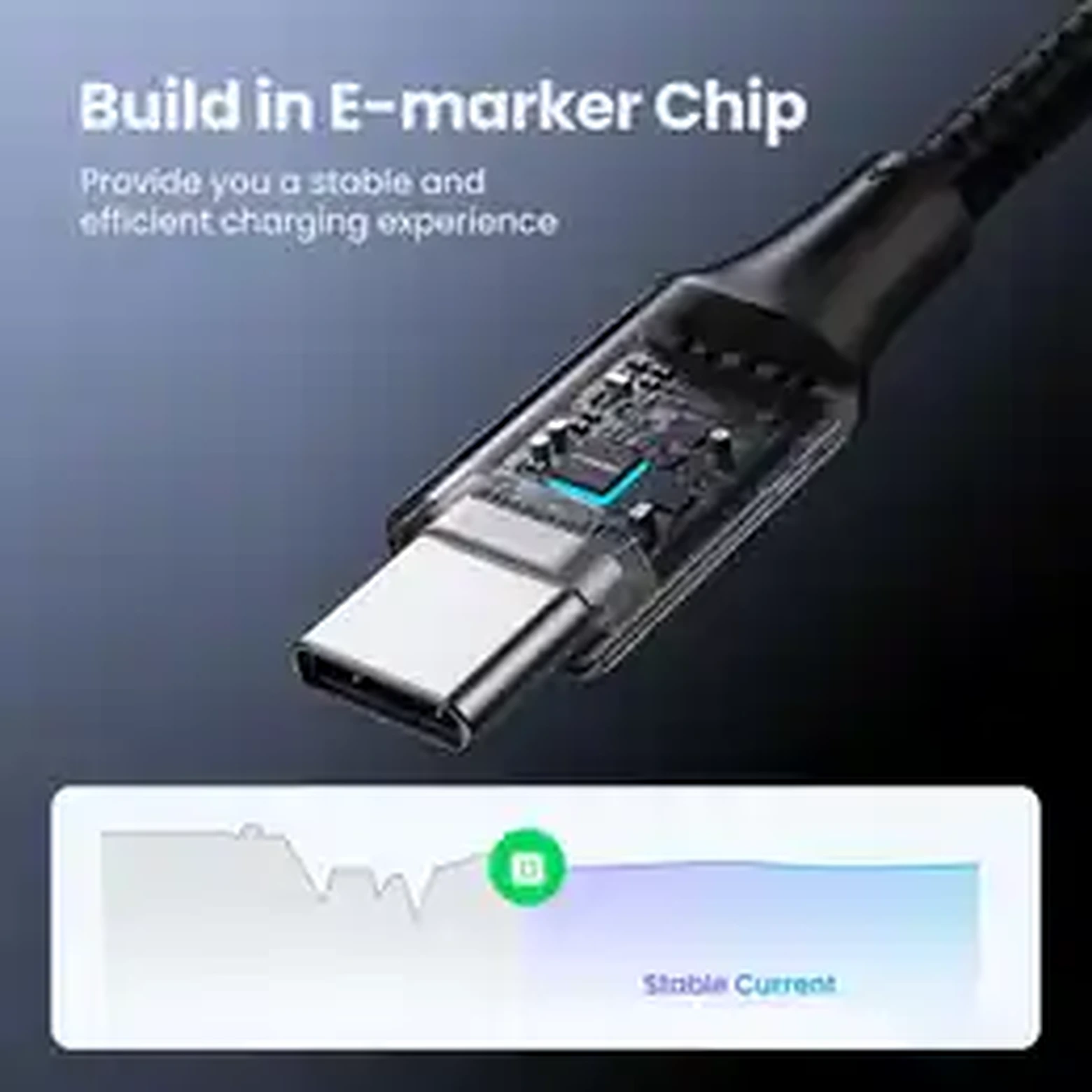 UGREEN cable built-in E-marker chip
