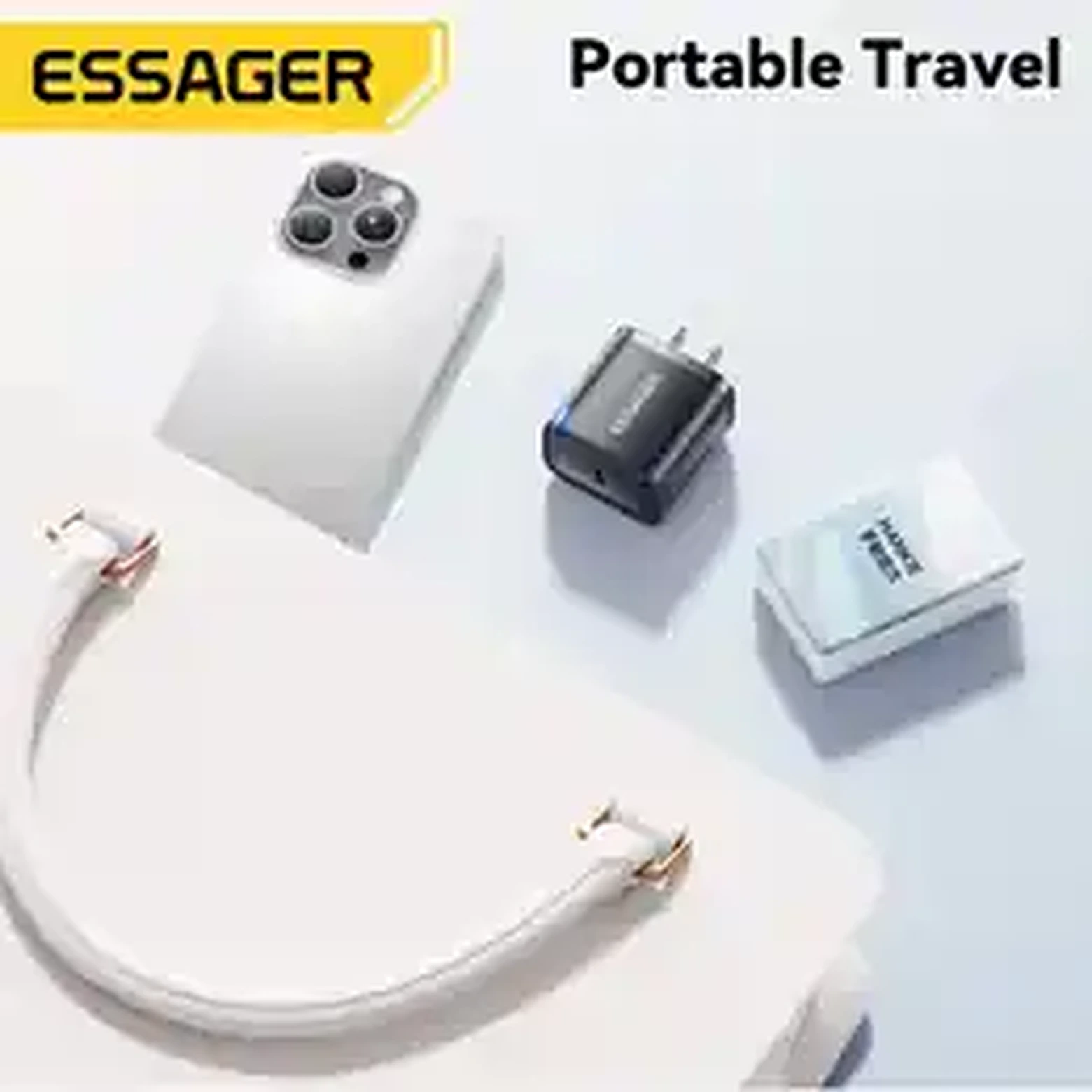 Essager 30W charger portable travel use