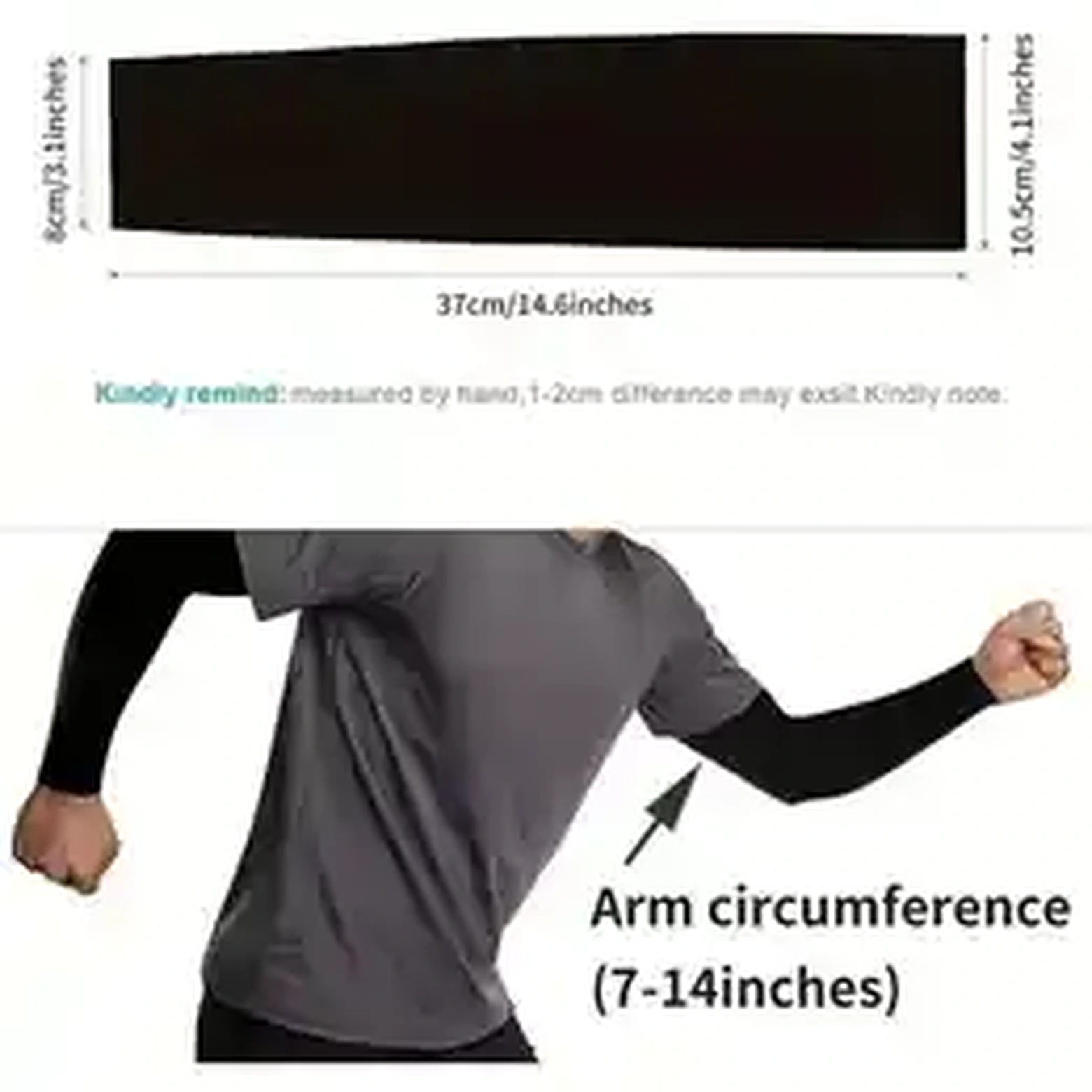 Cooling arm sleeves for cycling golf and sports