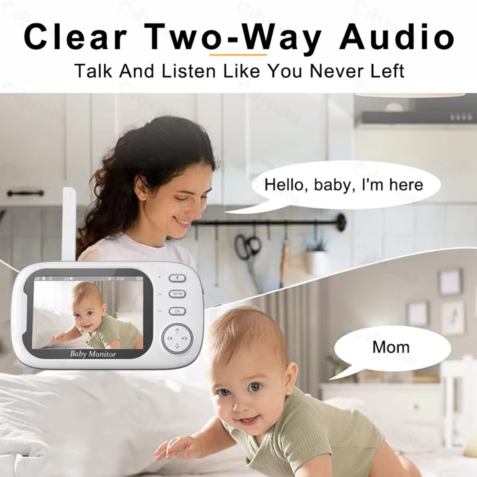 Cdycam baby monitor feeding reminder
