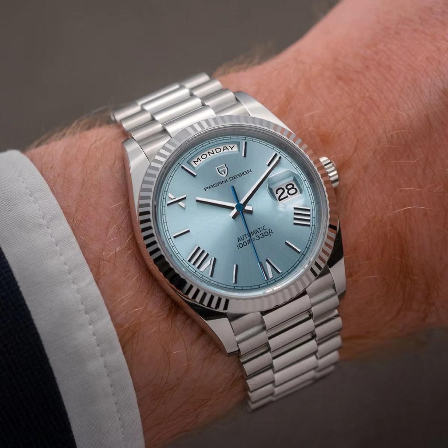 PAGANI DESIGN DD36 watch worn on wrist
