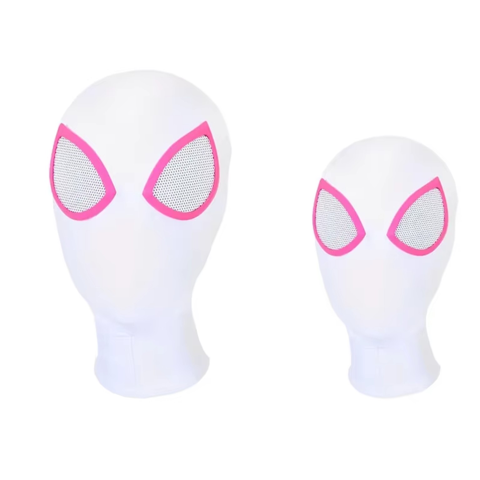Spider superhero black mask on mannequin
