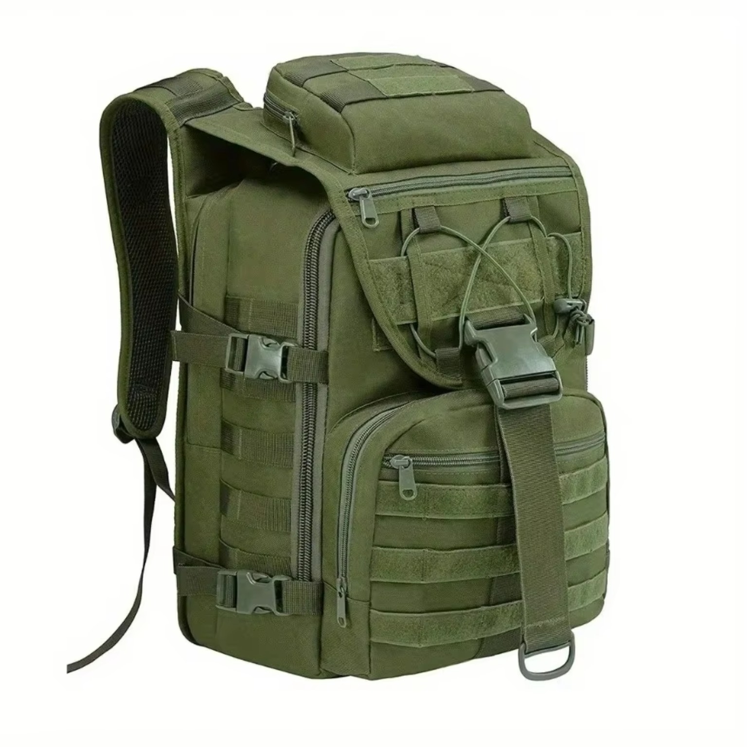 Olive green tactical backpack variant