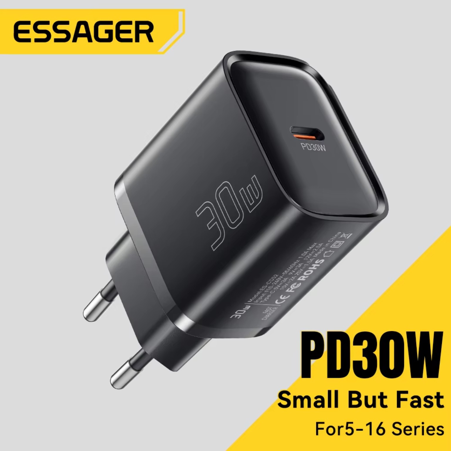 Essager Mini 30W Type-C fast charger