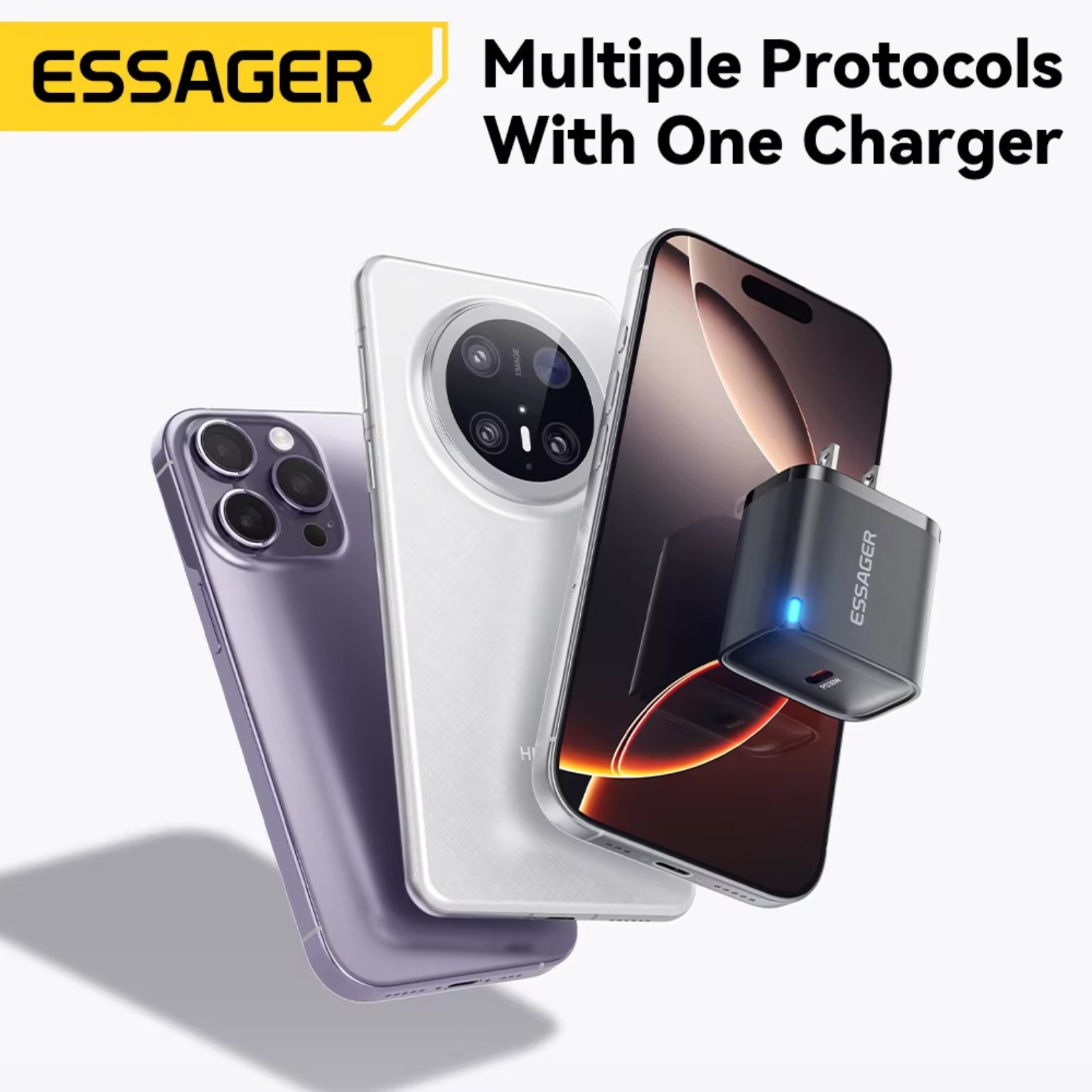 Essager charger multiple protocols