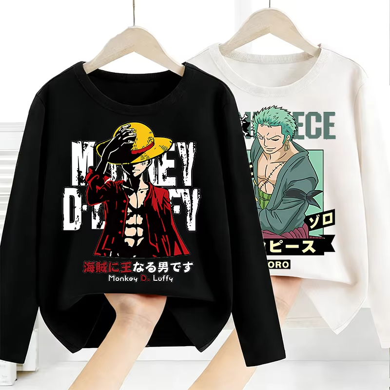 One Piece anime top black design