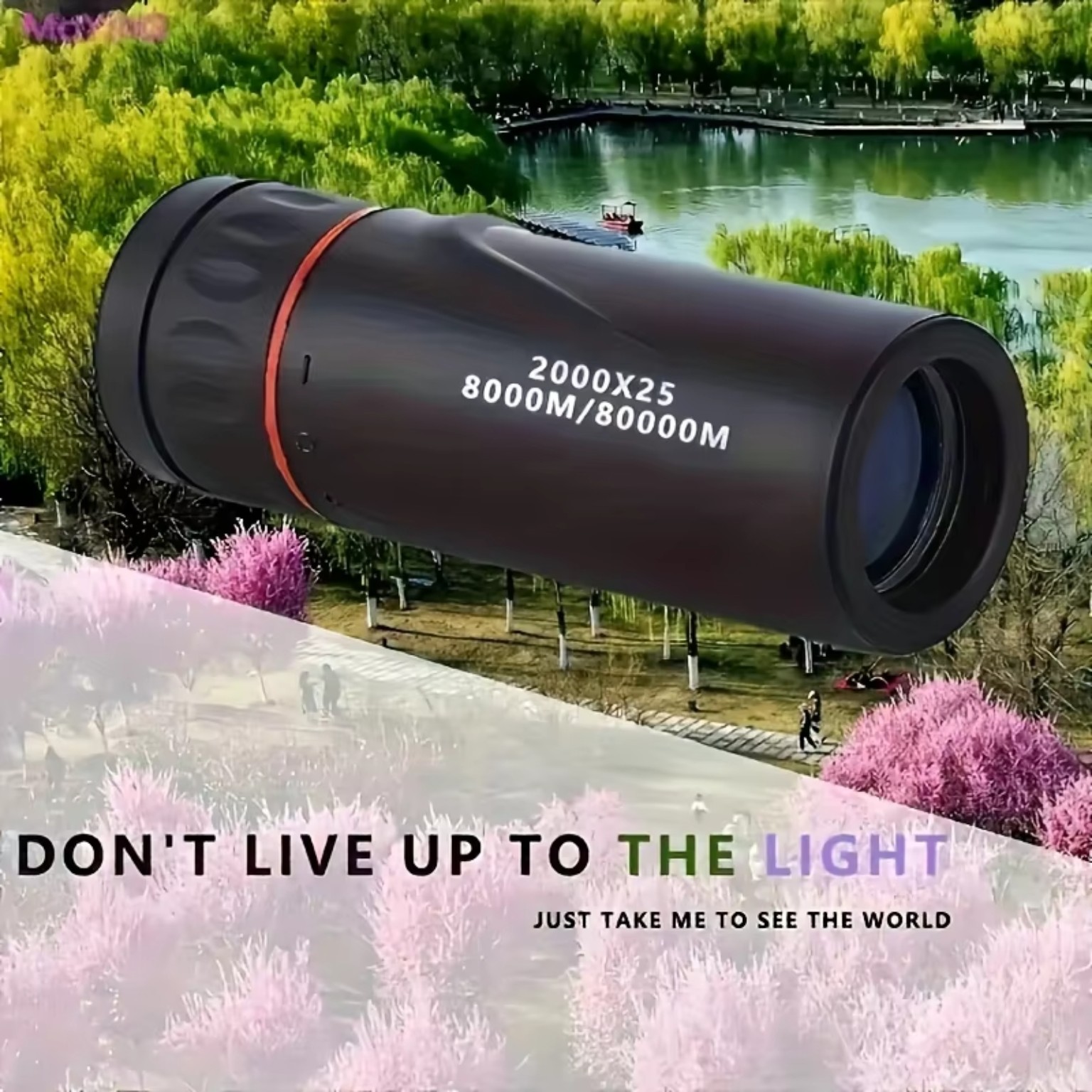 2000X25 HD compact monocular telescope