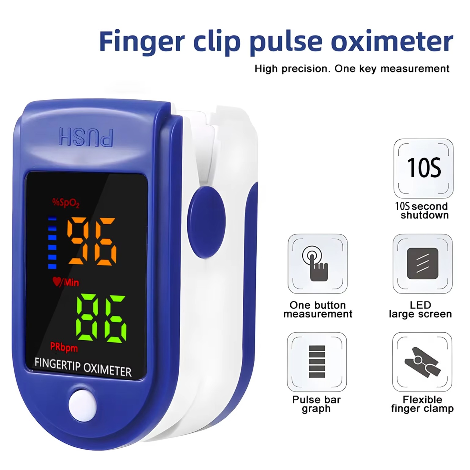 Digital Infrared Thermometer & Finger Pulse Oximeter product image